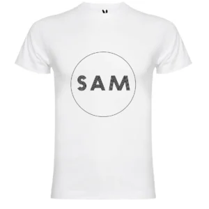 Camiseta Logo Circulo Blanca