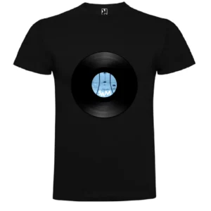 Camiseta Vinilo Negra