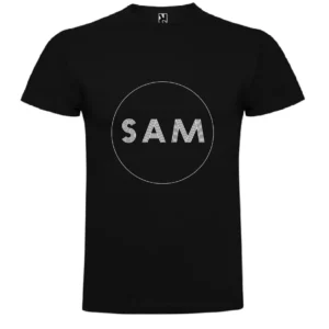Camiseta Logo Circulo Negra