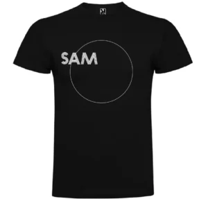 Camiseta Logo Abierto Negra