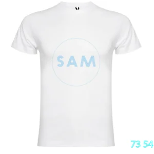 Camiseta Logo Blanco sobre Blanca
