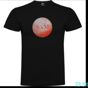 Camiseta SAM Logo degradado